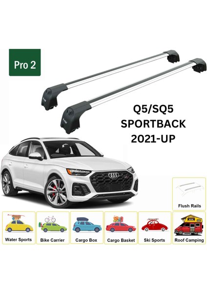 Audi Q5/sq5 Sportback 2021-2025 Portbagaj Taşıyıcı Ara Atkisi - Ara Çubuk Paw Pro 2 Gri fiyatları