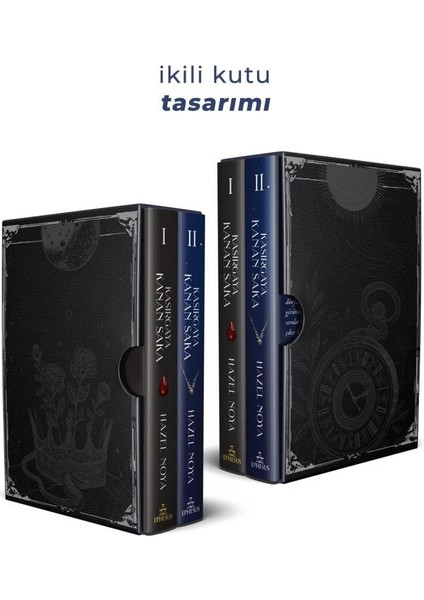 Kasırgaya Kanan Saka Ikili Kutu - Ciltli