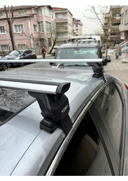 For Honda Civic Sedan 2021-2025 Roof Rack Cross Bars Normal Roof Alu Silver modelleri