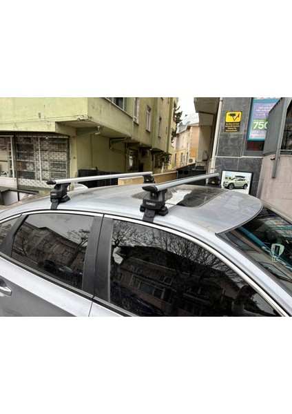 For Honda Civic Sedan 2021-2025 Roof Rack Cross Bars Normal Roof Alu Silver indirimleri