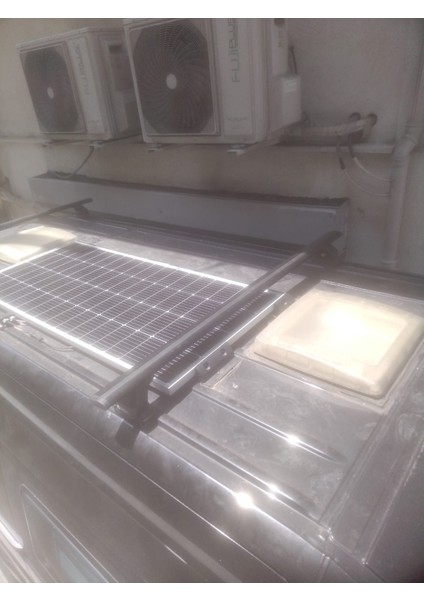 H1 Ladder Roof Rack 2018- On Sprinter Low Roof (144 Wb) Roof Rack Gri indirimleri