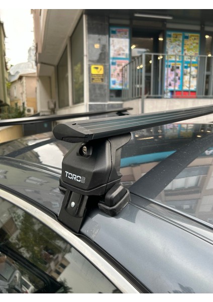 Bmw 5 Sedan E60 2003-2009 Oluksuz Üst Tavan Portbagaj Taşıyıcı Ara Atkısı Toros Serisi Pro 4 Siyah fırsatları