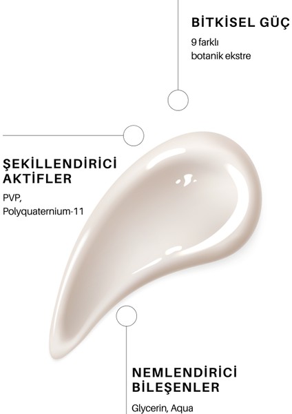 Potion 9 - Durulanmayan Şekillendirici Saç Bakım Kremi modelleri