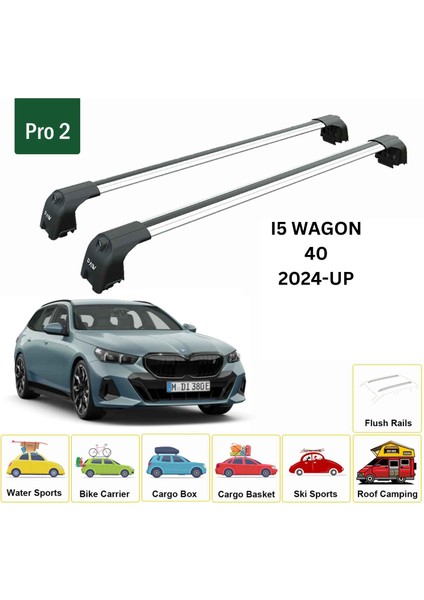 Bmw I5 Wagon 2024-2025 Portbagaj Taşıyıcı Ara Atkisi - Ara Çubuk Paw Pro 2 Gri fiyatları