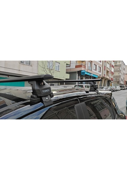 Ford Ecosport 2018-2025 Oluksuz Üst Tavan Portbagaj Taşıyıcı Ara Atkısı Toros Serisi Pro 4 Siyah fırsatları