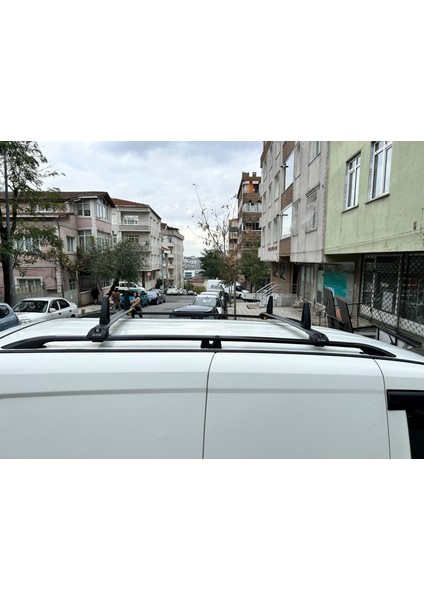 Fiat Doblo Uzun Şase 2010-2020 Van Araç Üstü Alüminyum Tavan Yan Rayları Plus Serisi - Siyah fırsatları