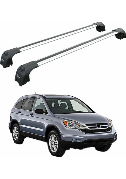 Honda Cr-V Mk3 2007-2012 Portbagaj Taşıyıcı Ara Atkisi - Ara Çubuk Paw Pro 2 Gri