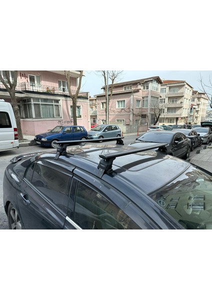 Honda Civic 2014-2017 Oluksuz Üst Tavan Portbagaj Taşıyıcı Ara Atkısı Toros Serisi Pro 4 Siyah fırsatları