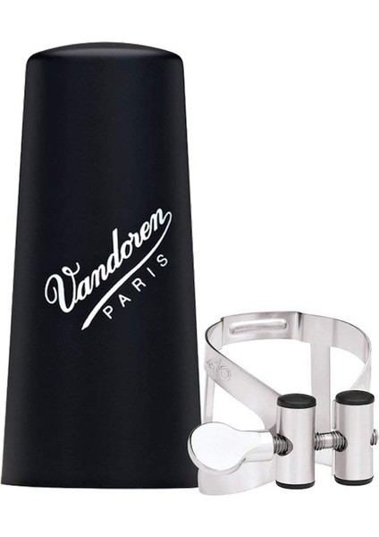 Klarnet Ligatür&kapak Vandoren M/o Silver Plastik Kapaklı Bas