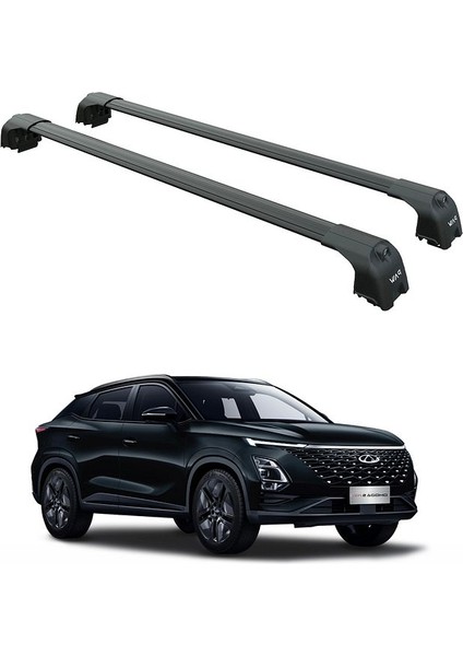 Chery Omoda 5 Pro Ara Atkısı Tavan Taşıyıcı Paw Pro 2 Siyah
