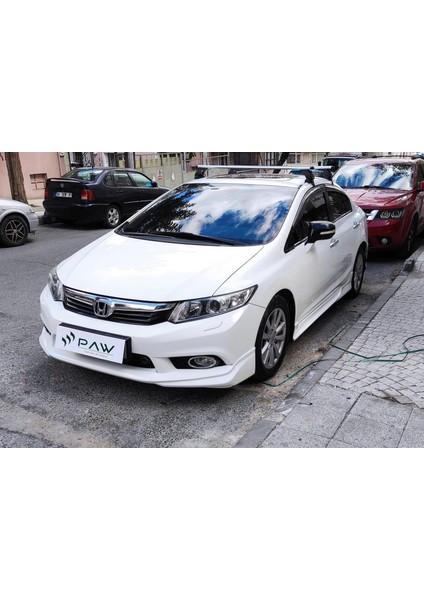 Honda Civic Sedan 2005-2011 Oluksuz Üst Tavan Portbagaj Taşıyıcı Ara Atkısı Toros Serisi Pro 4 Siyah fırsatları