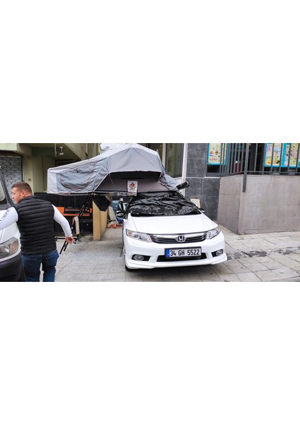 Honda Civic Sedan 2005-2011 Oluksuz Üst Tavan Portbagaj Taşıyıcı Ara Atkısı Toros Serisi Pro 4 Siyah indirimleri