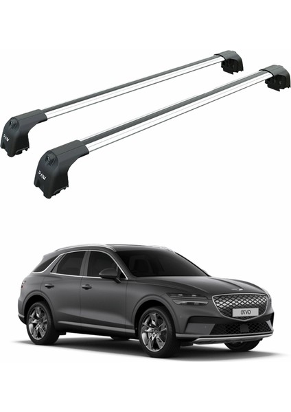 Forgenesis GV70 2022-2025 Portbagaj Taşıyıcı Ara Atkisi - Ara Çubuk Paw Pro 2 Gri