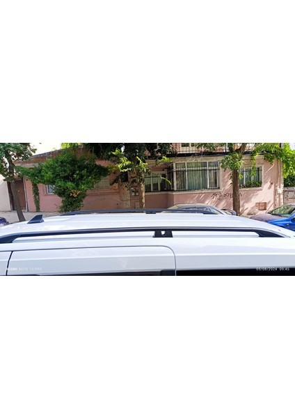 Toyota Proace Uzun Şase 2016-2025 Araç Üstü Alüminyum Tavan Yan Rayları Plus Serisi - Siyah fırsatları