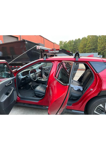 Kia Ev6 2019-2025 Oluksuz Üst Tavan Portbagaj Taşıyıcı Ara Atkısı Toros Serisi Pro 4 Gri modelleri