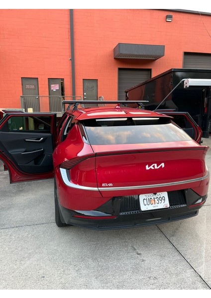 Kia Ev6 2019-2025 Oluksuz Üst Tavan Portbagaj Taşıyıcı Ara Atkısı Toros Serisi Pro 4 Gri fırsatları