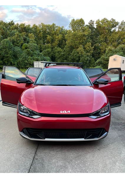 Kia Ev6 2019-2025 Oluksuz Üst Tavan Portbagaj Taşıyıcı Ara Atkısı Toros Serisi Pro 4 Gri indirimleri