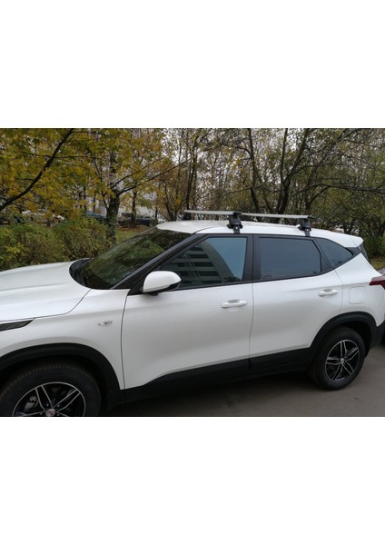 Kia Seltos Lx 2022-2025 Oluksuz Üst Tavan Portbagaj Taşıyıcı Ara Atkısı Toros Serisi Pro 4 Gri indirimleri