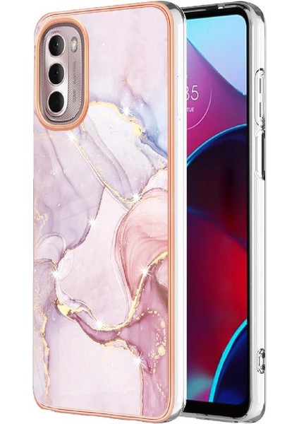 Motorola Moto G Stylus 2022 4g Koruma Için Kılıf Ince Tpu Mermer Desen (Yurt Dışından)