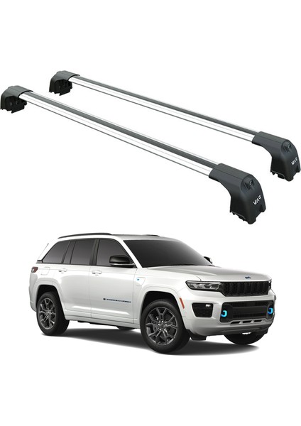 Jeep Grand Cherokee Wl 2022-2025 Portbagaj Taşıyıcı Ara Atkisi - Ara Çubuk Paw Pro 2 Gri