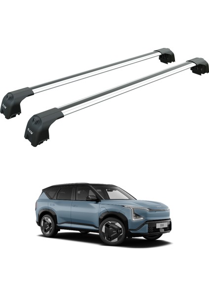Kia Ev5 2023-2025 Portbagaj Taşıyıcı Ara Atkisi - Ara Çubuk Paw Pro 2 Gri