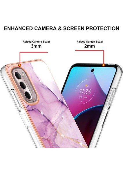 Motorola Moto G Stylus 2022 4g Koruma Için Kılıf Ince Tpu Mermer Desen (Yurt Dışından) modelleri