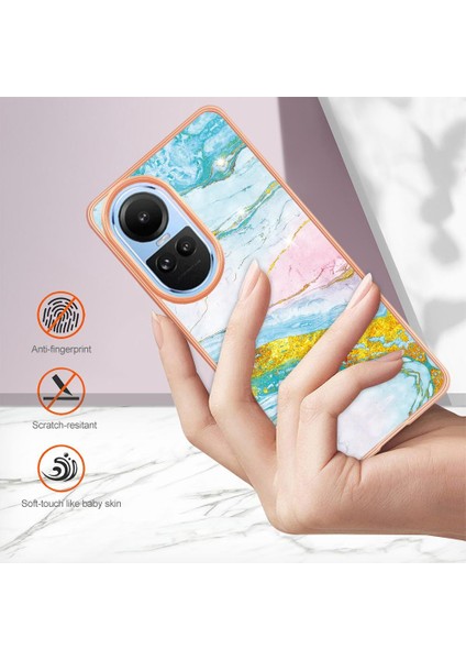 Oppo Oppo 10 5g Için Kılıf Mermer Desen Yumuşak Tampon Ince Tpu Koruma (Yurt Dışından) indirimleri
