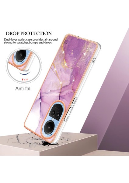 Oppo Oppo 10 5g Için Kılıf Mermer Desen Yumuşak Tampon Ince Tpu Koruma (Yurt Dışından) fiyatları