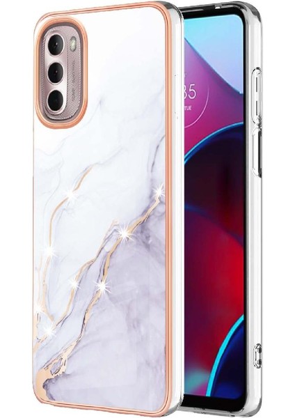 Motorola Moto G Stylus 2022 4g Koruma Için Kılıf Ince Tpu Mermer Desen (Yurt Dışından)