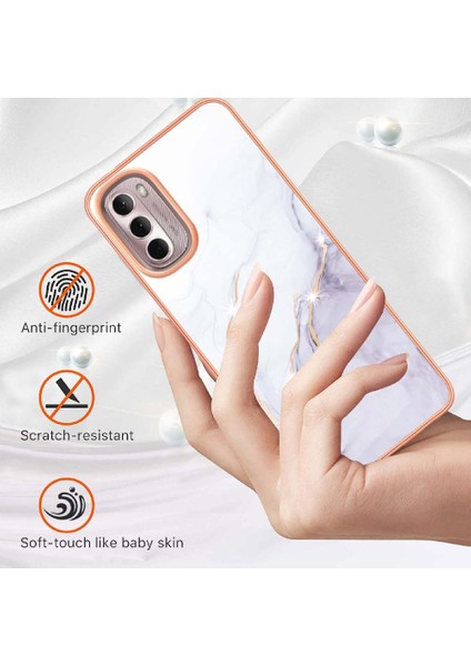 Motorola Moto G Stylus 2022 4g Koruma Için Kılıf Ince Tpu Mermer Desen (Yurt Dışından) fırsatları