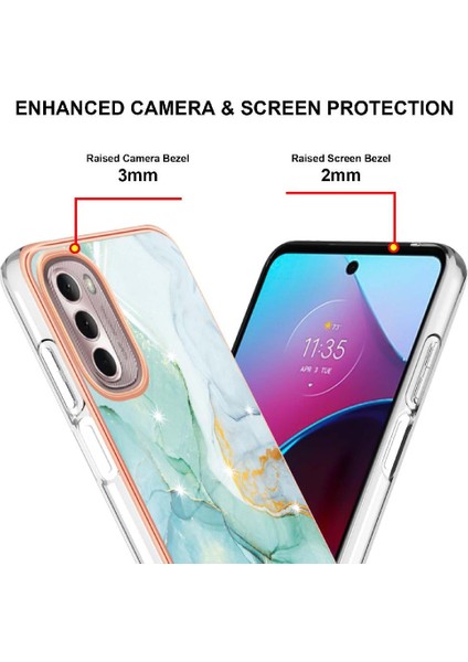 Motorola Moto G Stylus 2022 4g Koruma Için Kılıf Ince Tpu Mermer Desen (Yurt Dışından) modelleri