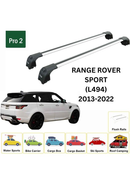 Land Rover Range Rover Sport (L494) 2013-2022 Portbagaj Taşıyıcı Ara Atkisi - Ara Çubuk Paw Pro 2 Gri fiyatları