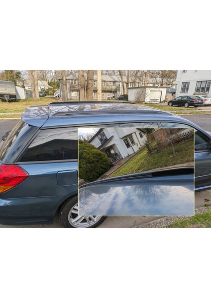 Subaru Legacy Estate 2003-2009 Type 2 Portbagaj Taşıyıcı Ara Atkisi - Ara Çubuk Paw Pro 2 Siyah modelleri