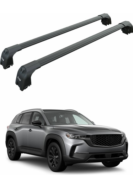 Mazda Cx-50 2021-2025 Portbagaj Taşıyıcı Ara Atkisi - Ara Çubuk Paw Pro 2 Siyah