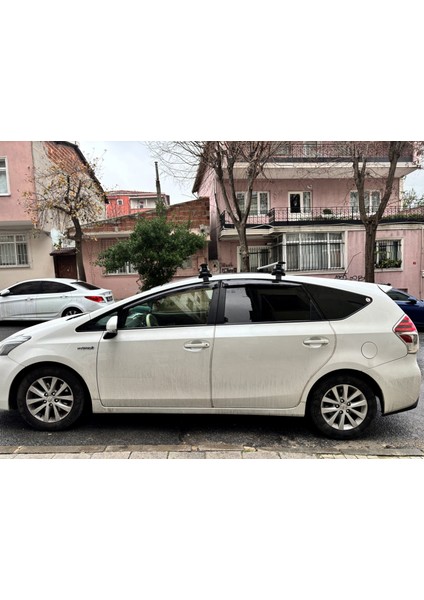 Toyota Prius 2012-2019 Oluksuz Üst Tavan Portbagaj Taşıyıcı Ara Atkısı Toros Serisi Pro 4 Gri fırsatları