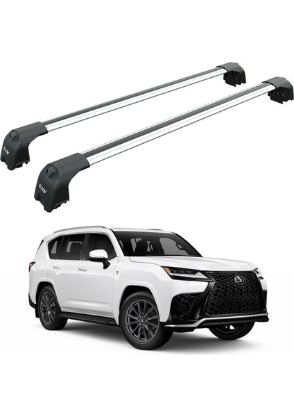 Lexus Lx 600 2021-2025 Portbagaj Taşıyıcı Ara Atkisi - Ara Çubuk Paw Pro 2 Gri