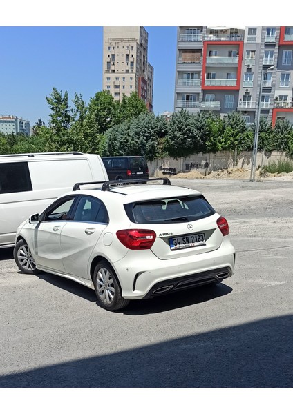 Mercedes A Serisi Hb W177 2018-2025 Portbagaj Taşıyıcı Ara Atkı Aparatı Paw Pro 3 Siyah indirimleri