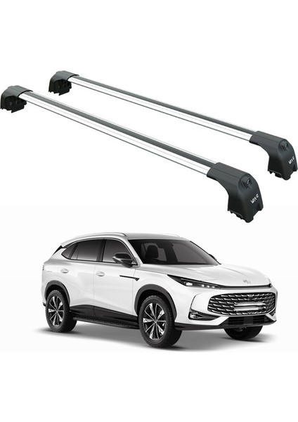 Mg Hs Phev 2022-2025 Portbagaj Taşıyıcı Ara Atkisi - Ara Çubuk Paw Pro 2 Gri