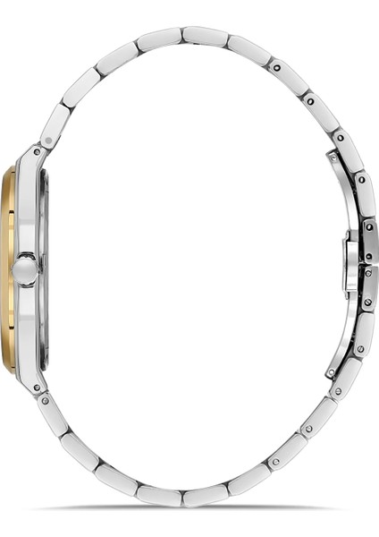 Sarı ve Gümüş Çelik Kordon Erkek Kol Saati FM11630AWT-D3 fiyatları