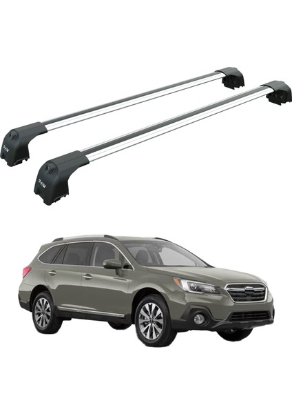Subaru Outback Bs 2014-2020 Portbagaj Taşıyıcı Ara Atkisi - Ara Çubuk Paw Pro 2 Gri