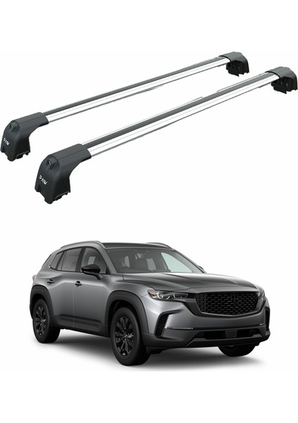 Mazda Cx 50 2021-2025 Portbagaj Taşıyıcı Ara Atkisi - Ara Çubuk Paw Pro 2 Gri