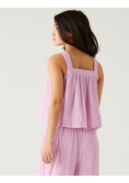 Saf Pamuklu Regular Fit Müslin Bluz (6-16 Yaş) modelleri