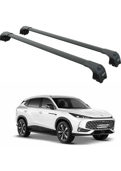 Mg Hs Phev 2022-2025 Portbagaj Taşıyıcı Ara Atkisi - Ara Çubuk Paw Pro 2 Siyah