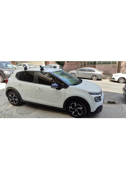 Mazda 2 Series 2016-2025 Oluksuz Üst Tavan Portbagaj Taşıyıcı Ara Atkısı Toros Serisi Pro 4 Siyah fırsatları