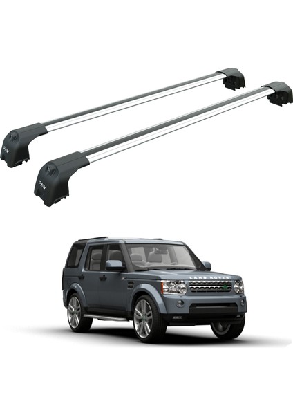 Land Rover Discovery Lr4 2009-2017 Roof Rack Cross Bars T Slot Gri