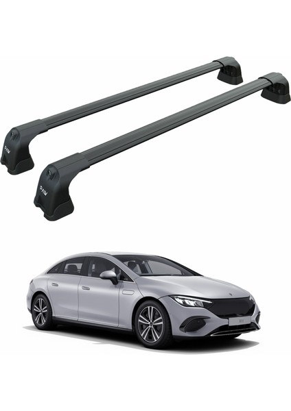 Mercedes Benz Eqe Sedan 2022-2025 Portbagaj Taşıyıcı Ara Atkı Aparatı Paw Pro 3 Siyah