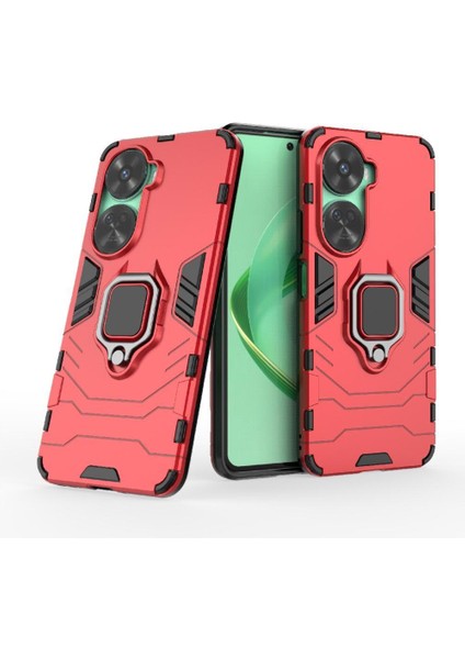 Huawei Nova 11 Se 4g Için Kickstand Darbeye Kapak 360 &deg; Dönen Halka (Yurt Dışından)