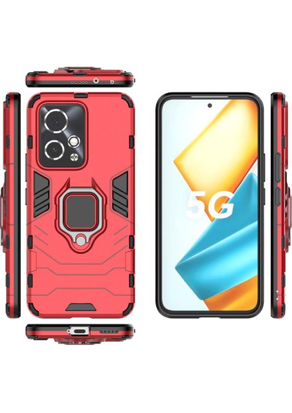 Onur Için Kılıf 90 Gt 5g Kickstand 360 &deg; Dönen Halka Darbeye Kapak Damla (Yurt Dışından) modelleri