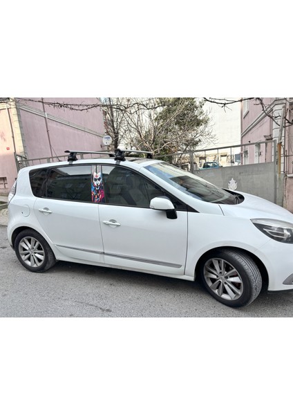Renault Scenic 2009-2016 Oluksuz Üst Tavan Portbagaj Taşıyıcı Ara Atkısı Toros Serisi Pro 4 Gri fırsatları