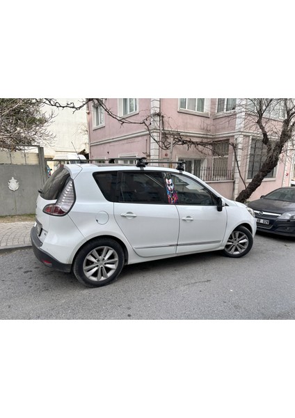 Renault Scenic 2009-2016 Oluksuz Üst Tavan Portbagaj Taşıyıcı Ara Atkısı Toros Serisi Pro 4 Gri indirimleri